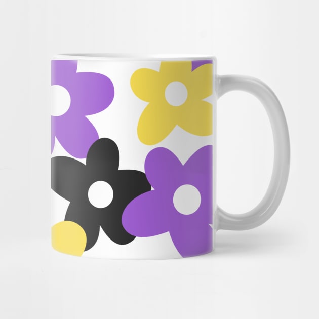 Non Binary Flower Pattern by Football from the Left